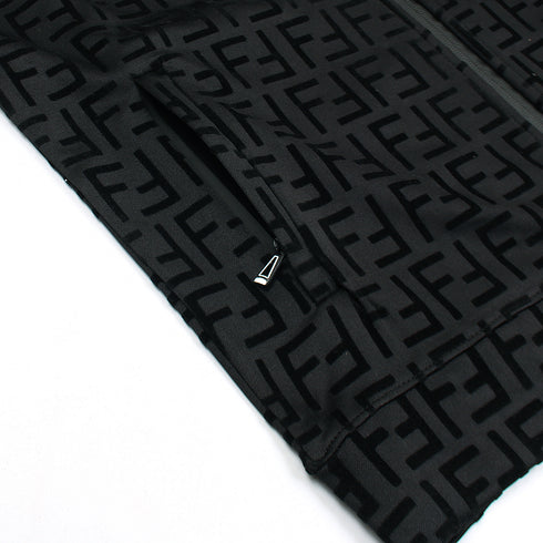 FNDI Lightweight Flock Printed Zipper